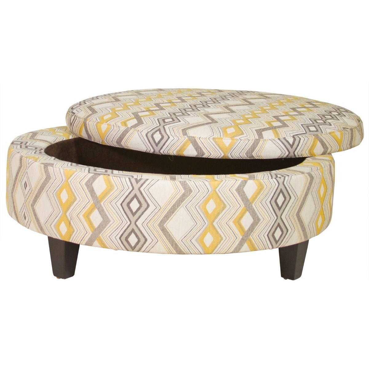 Round deals storage bench